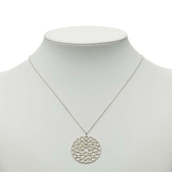 TIFFANY Silver Heart Necklace